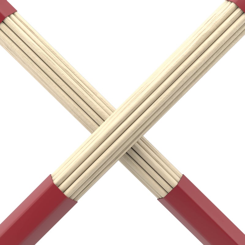 ProMark Hot Rods Drum Sticks - H-Rods Dowel Drumsticks - Quiet, For Small Performances - 5B, .550" Diameter - 16" Length - 1 Pair - Image 5